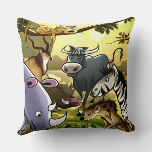 Wild Savannah Pillow Kissen (Rückseite)