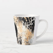 Wild Schwarzer Cream Leopard Milchtasse (Rechts)