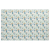 Wild Scottish Blue Thistle Blume Stoff (Yard (91,4 cm))