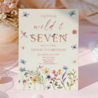 Wild & Seven Wildblumen-Blumen 7. Geburtstagsfeier