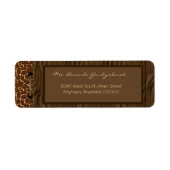 Wild-Side-Adressenmarken (Vorne)