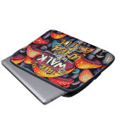 Wild Side Mushroom Laptop Sleeve (Vorne Knopf)