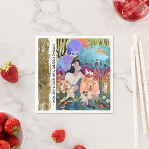 WILD SINTI UND ROMA-KIND bleibe - PAPIERNAPKINE Serviette