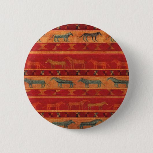 Wild Sinti und Roma Mustangs Button (Vorderseite)