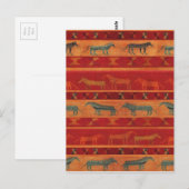 Wild Sinti und Roma Mustangs Postkarte (Vorne/Hinten)