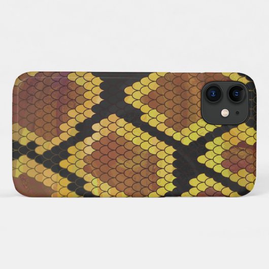 Wild Snakeskin Pattern Case-Mate iPhone Hülle (Rückseite (Horizontal))