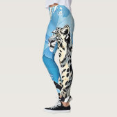Wild Snow Leopard Design Leggings (Links)