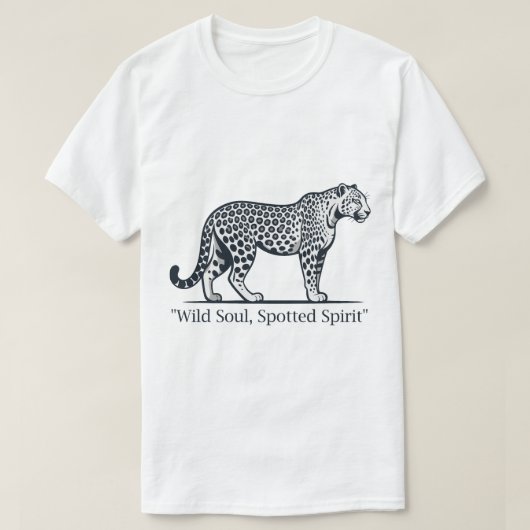 Wild Soul, Spotted Spirit T-Shirt (Design vorne)