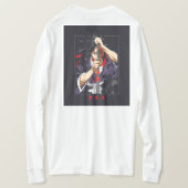 Wild Soul Tiger Eyes Grafischer T - Shirt (Design Rückseite)