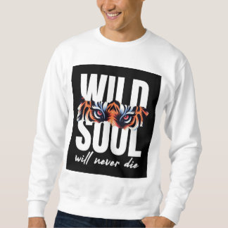 Wild Soul Tiger Eyes Grafischer T - Shirt