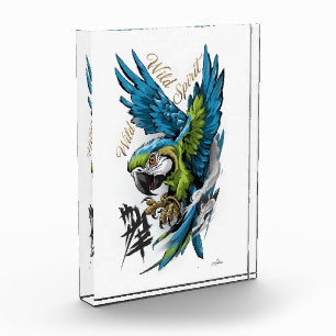 Wild Spirit Ara Langarmshirt Fotoblock