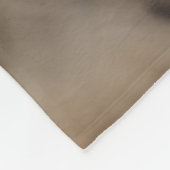 Wild Spirit Black Horse Portrait Fleecedecke (Ecke)