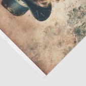 Wild Spirit Cowgirl Decoupage Seidenpapier (Detail)