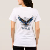 Wild Spirit – Fierce Crystal Eagle Tee (Rückseite)