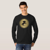 Wild Spirit Golden Bucking Horse T-Shirt (Vorne ganz)