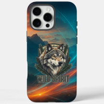 Wild Spirit iPhone Case - Free Spirit Wolf Art