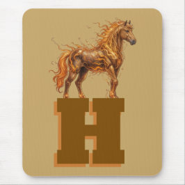 Wild Spirit Stampede – Majestätische laufende Pfer Mousepad