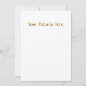 WILD SPIRIT TREM EINLADUNG (Rückseite)