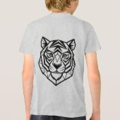 Wild Spirit - Youth Tiger Graphic Tri-Blend T-Shir Tri-Blend Shirt (Rückseite)