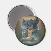 Wild Spirits Magnet (Vorderseite/Rückseite)