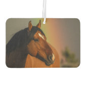 Wild Stallion, Golden Light and Rainbow Autolufterfrischer (Rückseite)