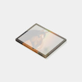 Wild Stallion, Golden Light and Rainbow Post-it Klebezettel (angewinkelt)