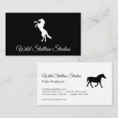 Wild Stallion Visitenkarte (Vorne/Hinten)