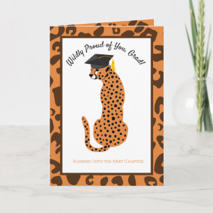 Wild stolz Next Chapter  Leopard Abschluss Karte
