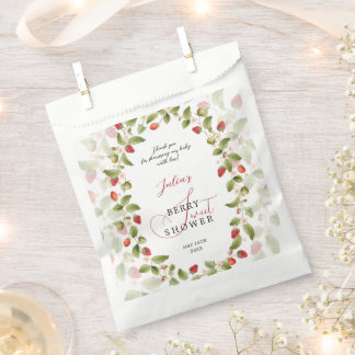 WILD STRAW BERRY SWEET BABY SHOWER GESCHENKTÜTCHEN