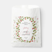 WILD STRAW BERRY SWEET BABY SHOWER GESCHENKTÜTCHEN (Vorderseite)