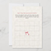 WILD STRAW BERRY SWEET BABY SHOWER INVITATION EINLADUNG (Rückseite)