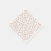 Wild Strawberries Party Napkins Serviette (Ecke)