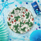 Wild strawberries red/yellow/green/off white pappteller (Party)