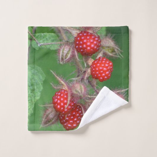 Wild Strawberry Badhandtuch Set (Waschlappen)