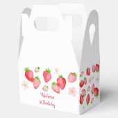 Wild Strawberry Berry Sweet Birthday Geschenkschachtel (Geöffnet)