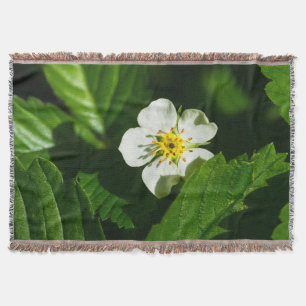Wild Strawberry Blume Decke