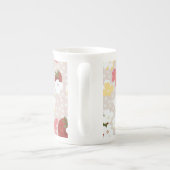 Wild Strawberry Flower Tall Mug Porzellantasse (Rückseite)