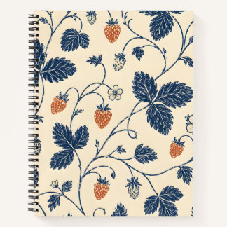 Wild Strawberry Ledger Vintage Botanicals Notizblock