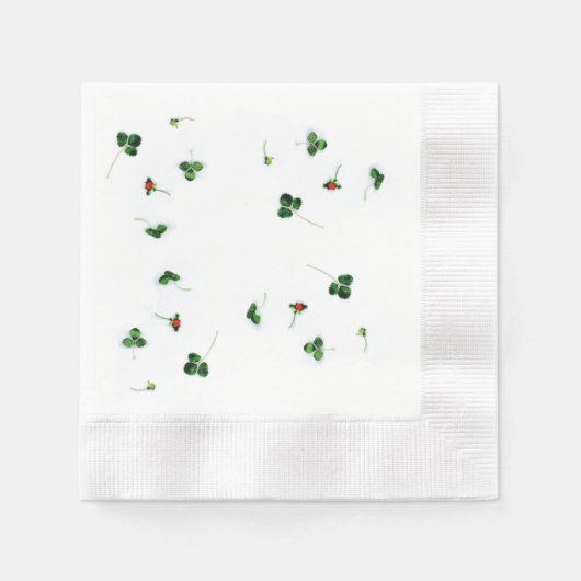 Wild Strawberry Perfect Picnic Napkins Serviette (Vorderseite)