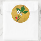 Wild Strawberry Sticker (Tasche)