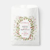 WILD STRAWBERRY SWEET BABY BIRTHDAY GESCHENKTÜTCHEN (Vorderseite)