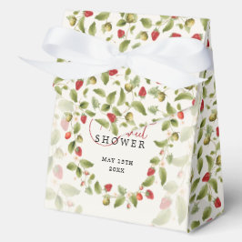 WILD STRAWBERRY SWEET BABY SHOWER GESCHENKSCHACHTEL