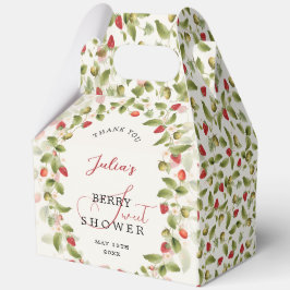 WILD STRAWBERRY SWEET BABY SHOWER GESCHENKSCHACHTEL