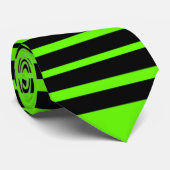 Wild Stripe Krawatte (Crazy Limon) (Gerollt)