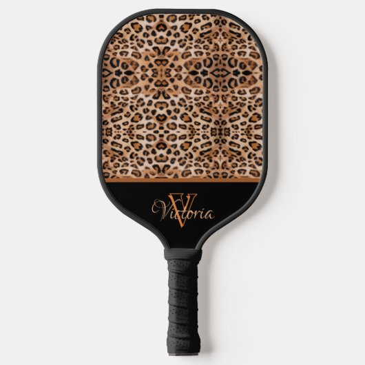 Wild Style Leopard Pickleball Paddles (Vorderseite)
