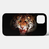 Wild Sumatran Tiger Case-Mate iPhone Hülle (Rückseite (Horizontal))
