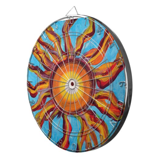 Wild Sun Dartscheibe (Vorderseite rechts)