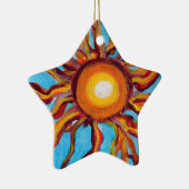 Wild Sun Keramikornament (Rechts)