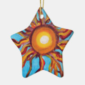 Wild Sun Keramikornament (Links)