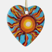 Wild Sun Keramikornament (Rechts)